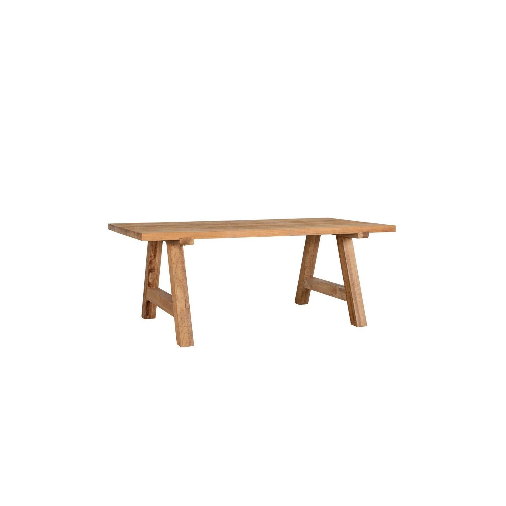 Stalwart Teak A Frame Dining Table 200 X 100cm gallery detail image