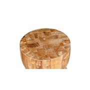 Teak Curve Stool gallery detail image