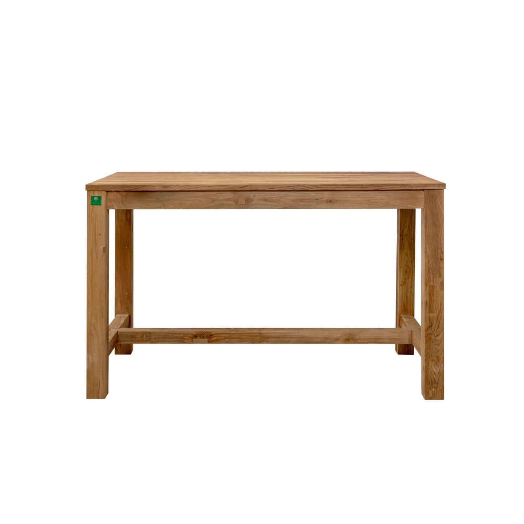 Teak Rectangular Counter Height Table gallery detail image