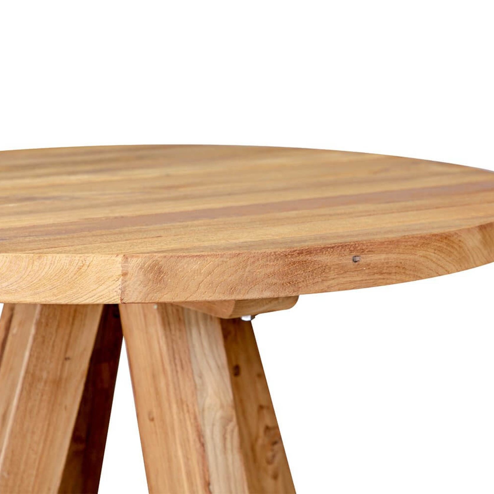 Teak Round Bar Table gallery detail image