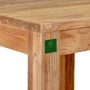 Teak Outdoor Square Bar Leaner Table gallery detail image