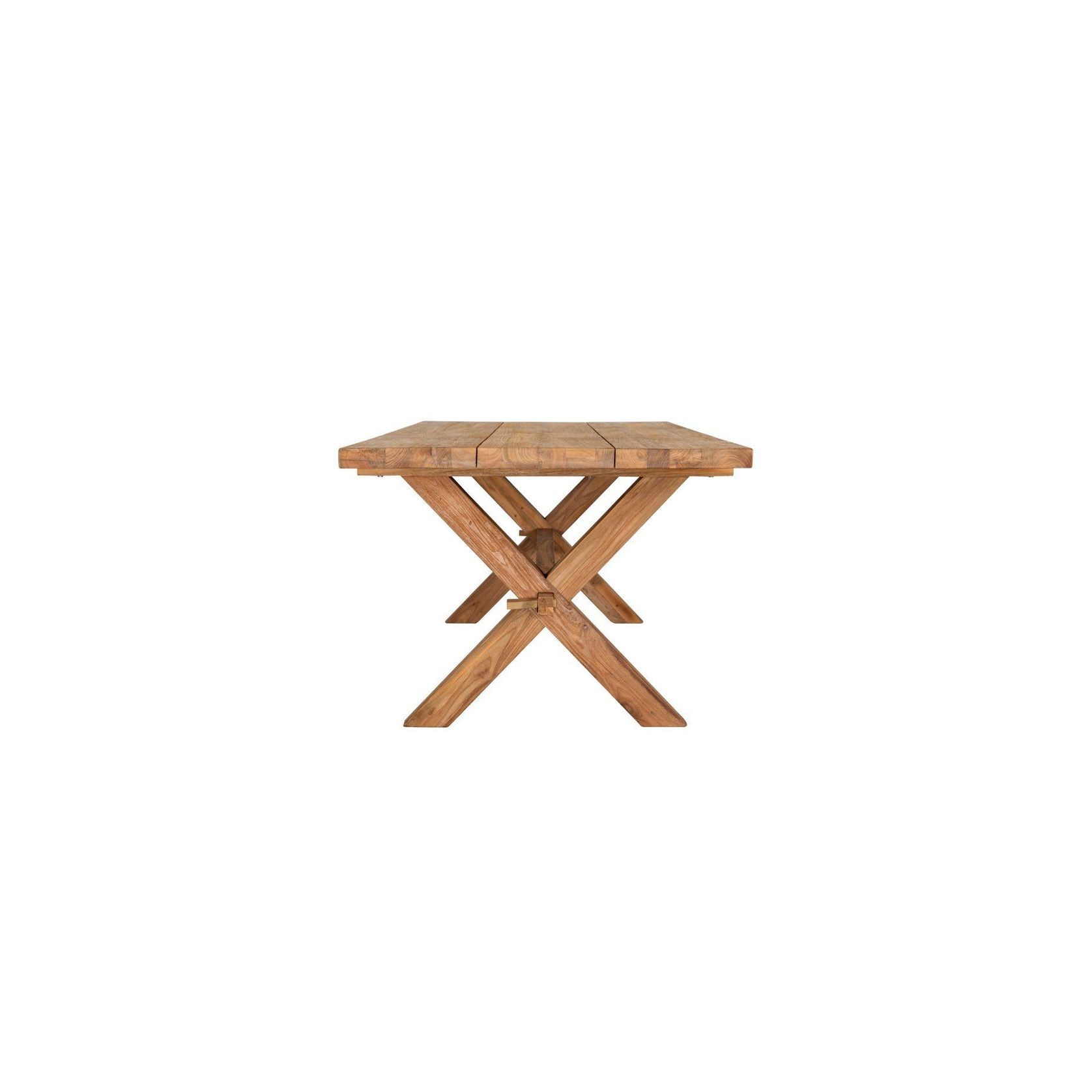 Sovereign Teak X-leg Table - 250 X 100cm gallery detail image