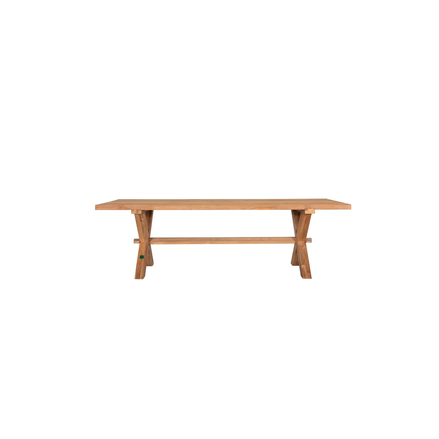 Sovereign Teak X-Leg Table - 250 x 100cm gallery detail image