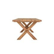 Sovereign Teak X-leg Table - 300 X 100cm gallery detail image