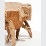 Teak Root Round Side Table gallery detail image