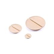 Timber Dished Semi Round Handles gallery detail image