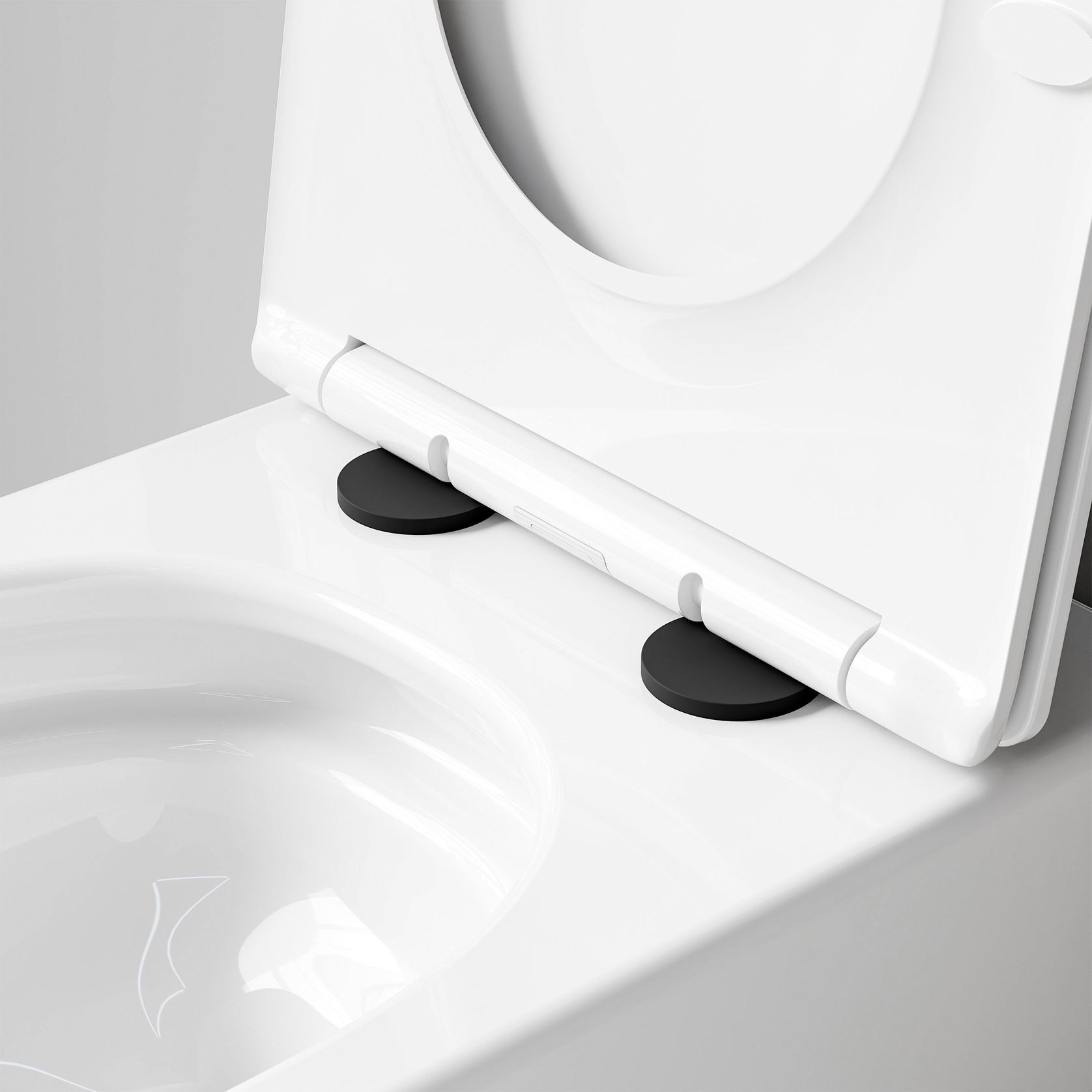 Toilet Seat Hinge Covers | 57Ø mm gallery detail image