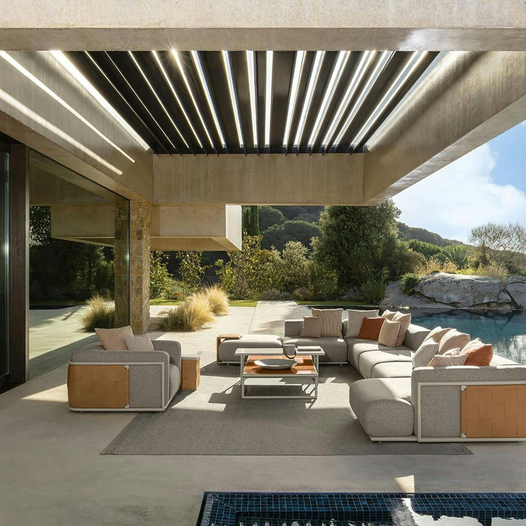 Tresse Outdoor Sofa gallery detail image