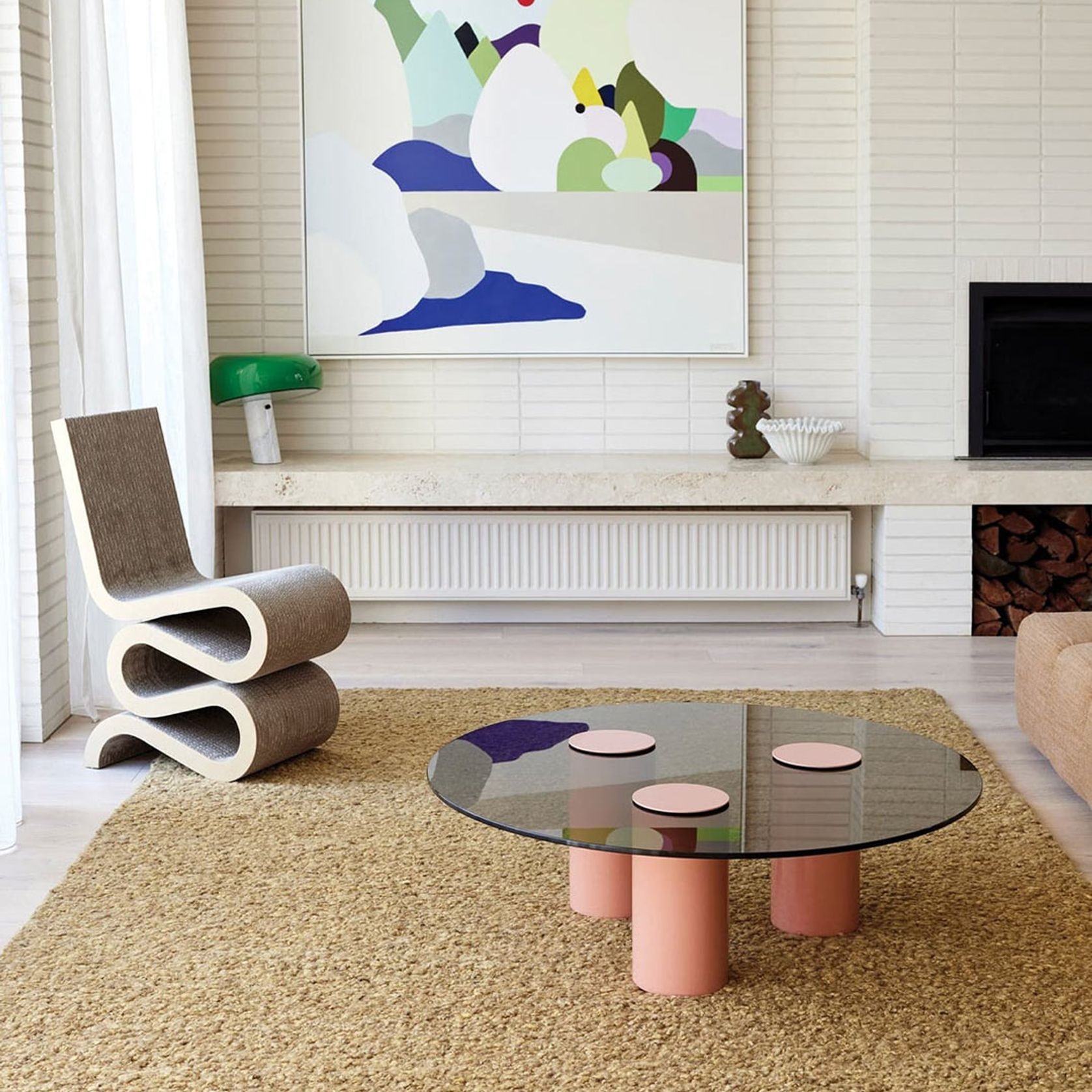 Tribe Home Roam Rug - Crocodile | Wool Designer Floor Rug gallery detail image