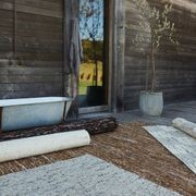 Tribe Home Flint Rug | Natural Undyed 100% Wool Rug gallery detail image