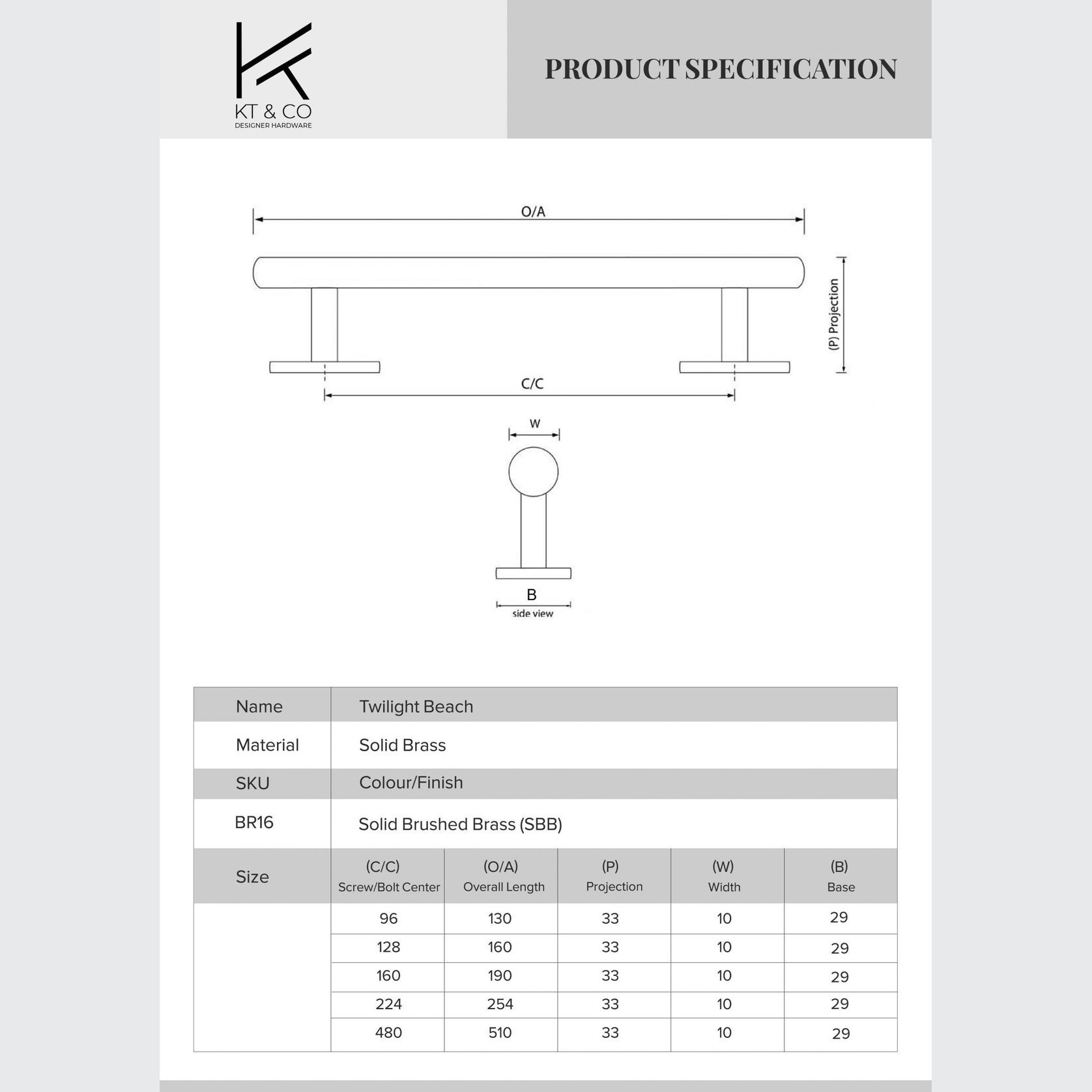Solid Brushed Brass Kitchen Drawer Handles Twilight Beach ArchiPro AU