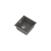 Una Composite 40 Single Sink Matt Grey gallery detail image