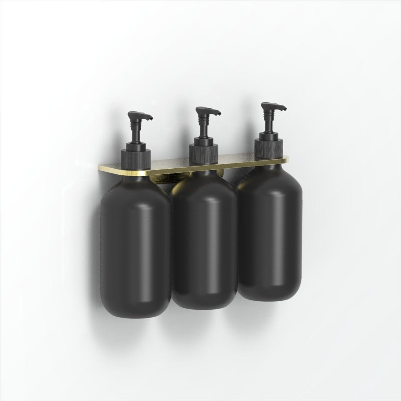 Universal Lotion Bottle Holder (Triple) gallery detail image