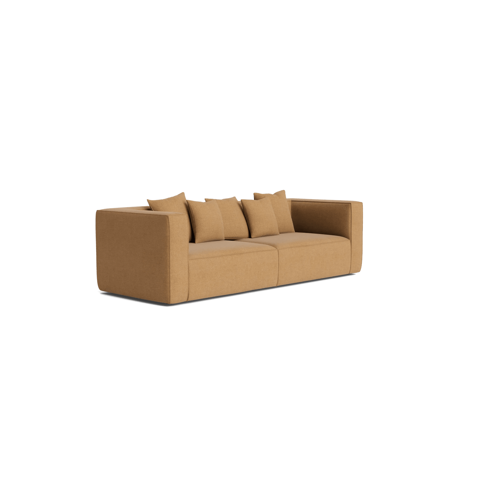 Block 3 Seater Sofa - Fossil Fawn gallery detail image