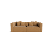 Block 3 Seater Sofa - Fossil Fawn gallery detail image
