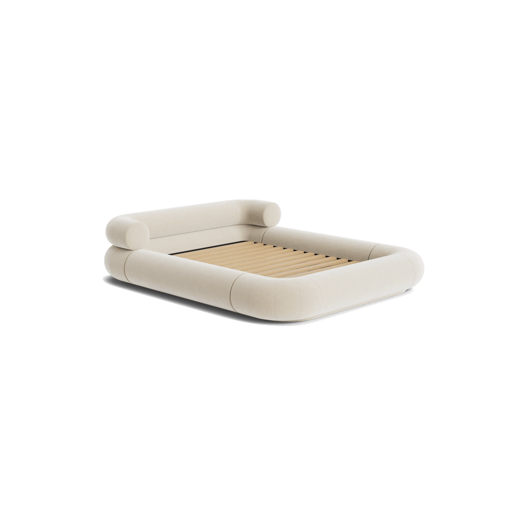 Restore Queen Bed - Eden Ecru gallery detail image