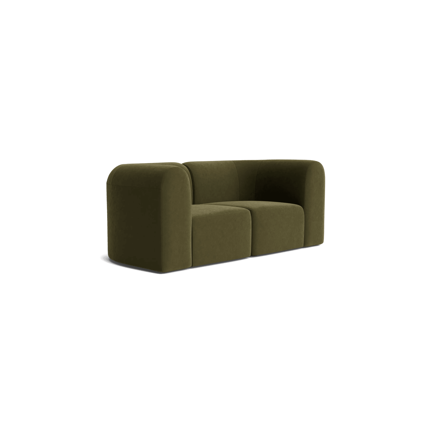 Berg 2 Seater Sofa - Eden Leaf gallery detail image