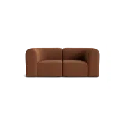 Berg 2 Seater Sofa - Corduroy Cocoa gallery detail image