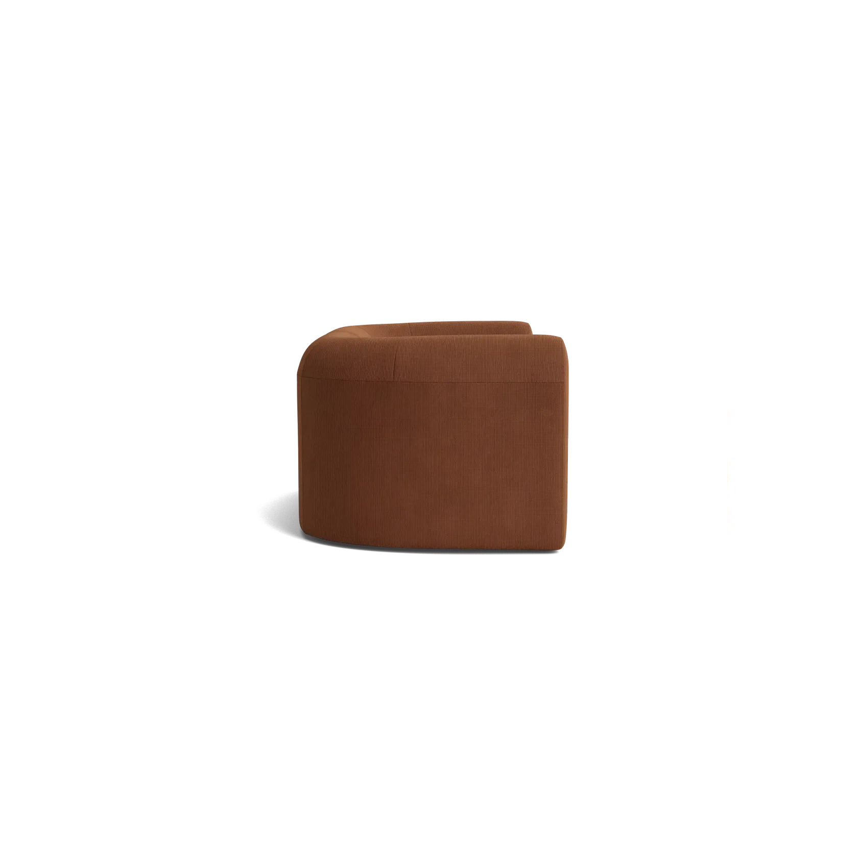 Berg 2 Seater Sofa - Corduroy Cocoa gallery detail image