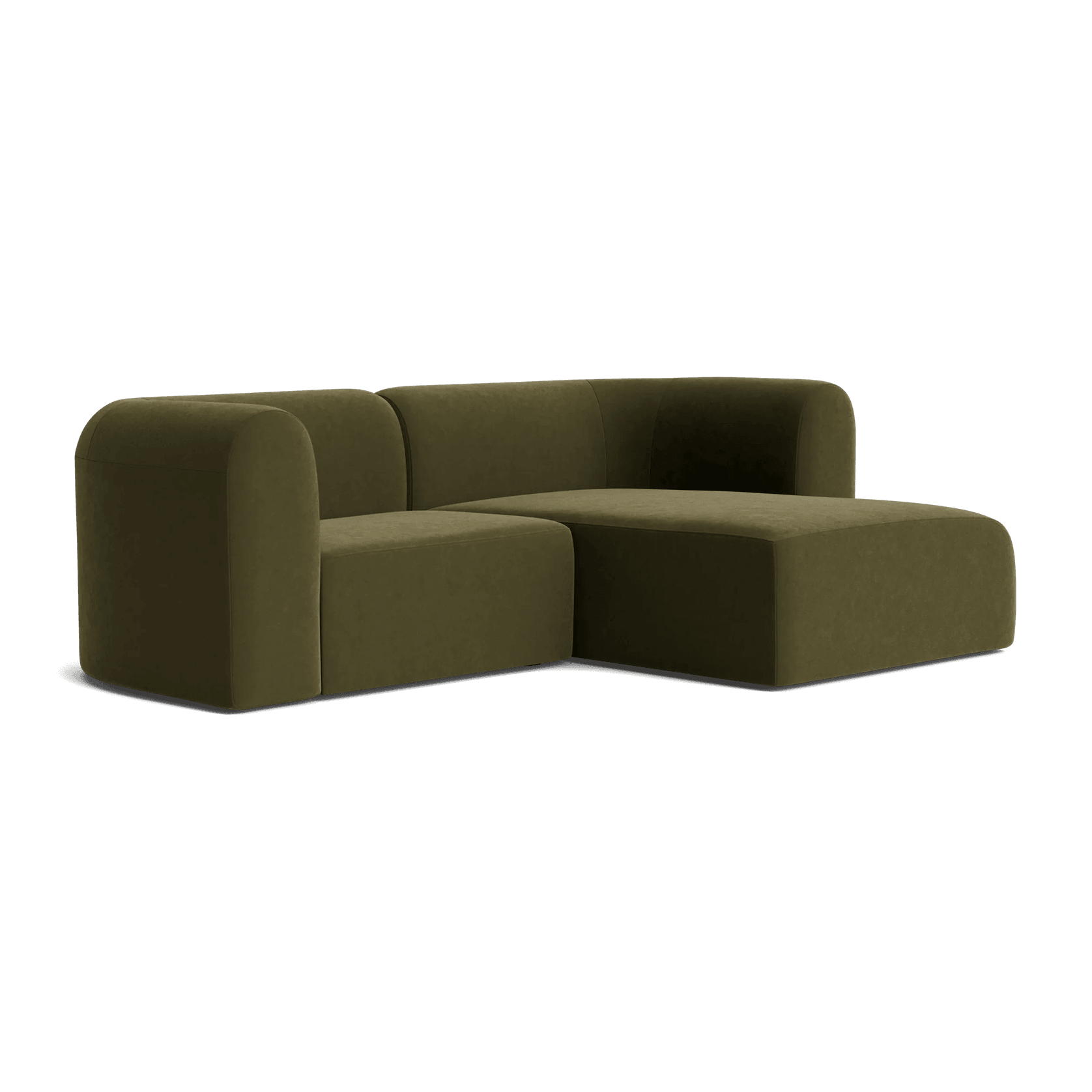 Berg 3 Seater RHF Chaise Sofa - Eden Leaf gallery detail image