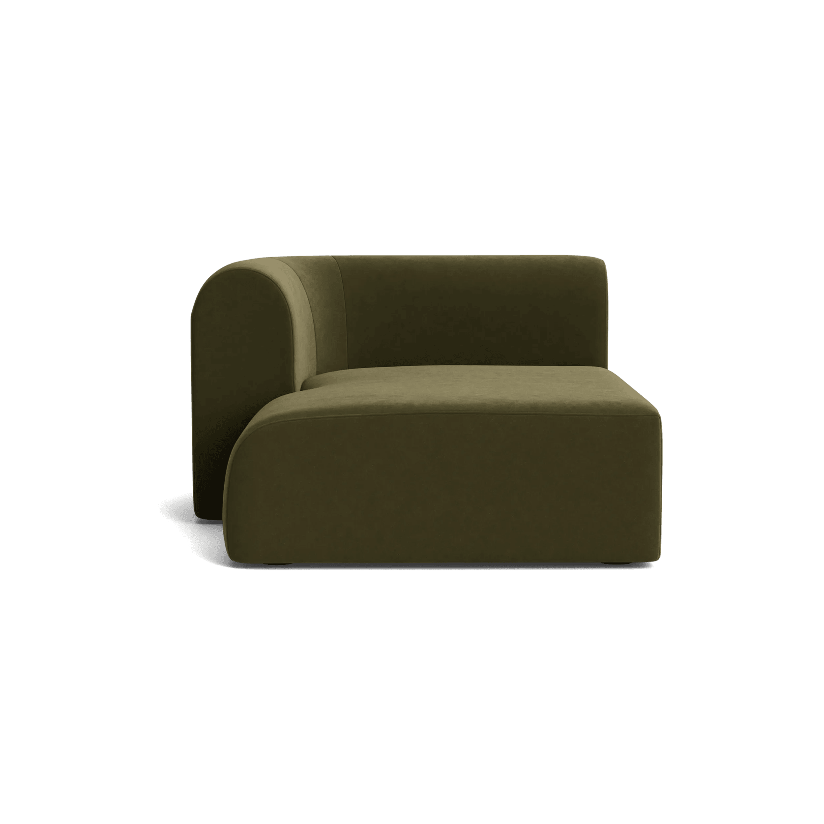 Berg Left Chaise Module - Eden Leaf gallery detail image