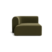 Berg Left Chaise Module - Eden Leaf gallery detail image