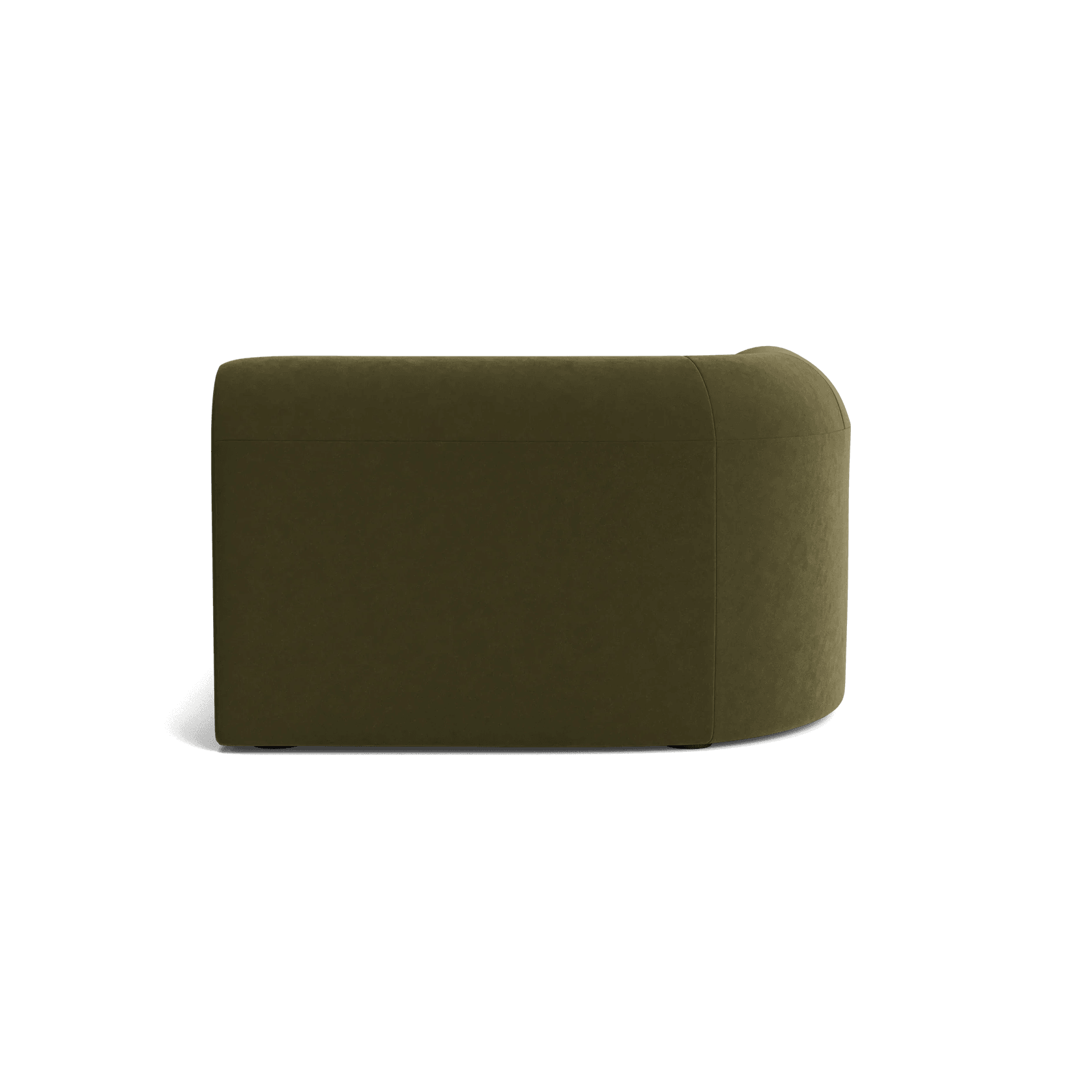 Berg Left Chaise Module - Eden Leaf gallery detail image