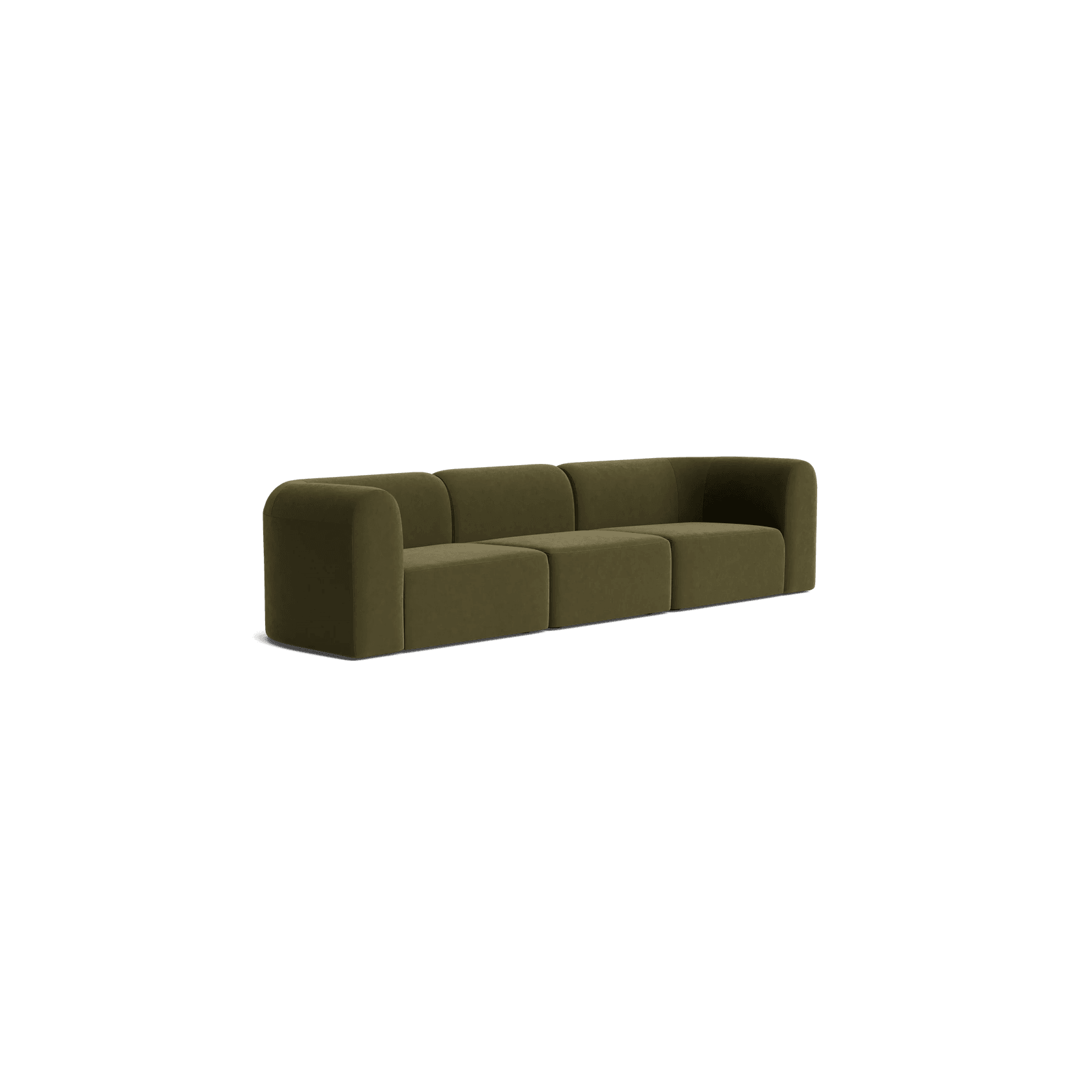 Berg 4 Seater Sofa - Eden Leaf gallery detail image