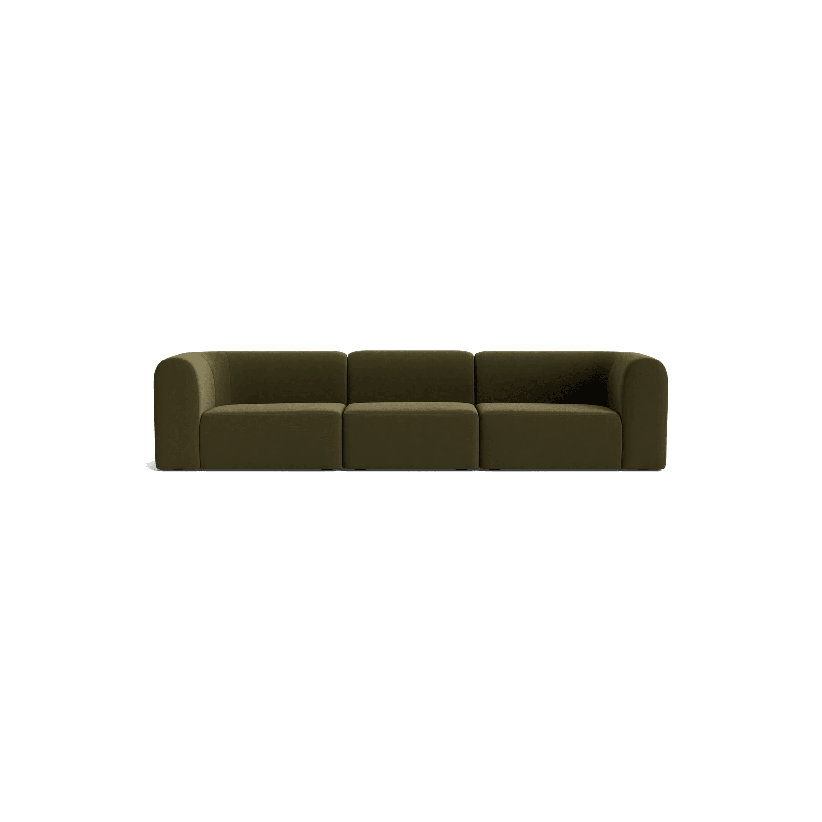 Berg 4 Seater Sofa - Eden Leaf gallery detail image