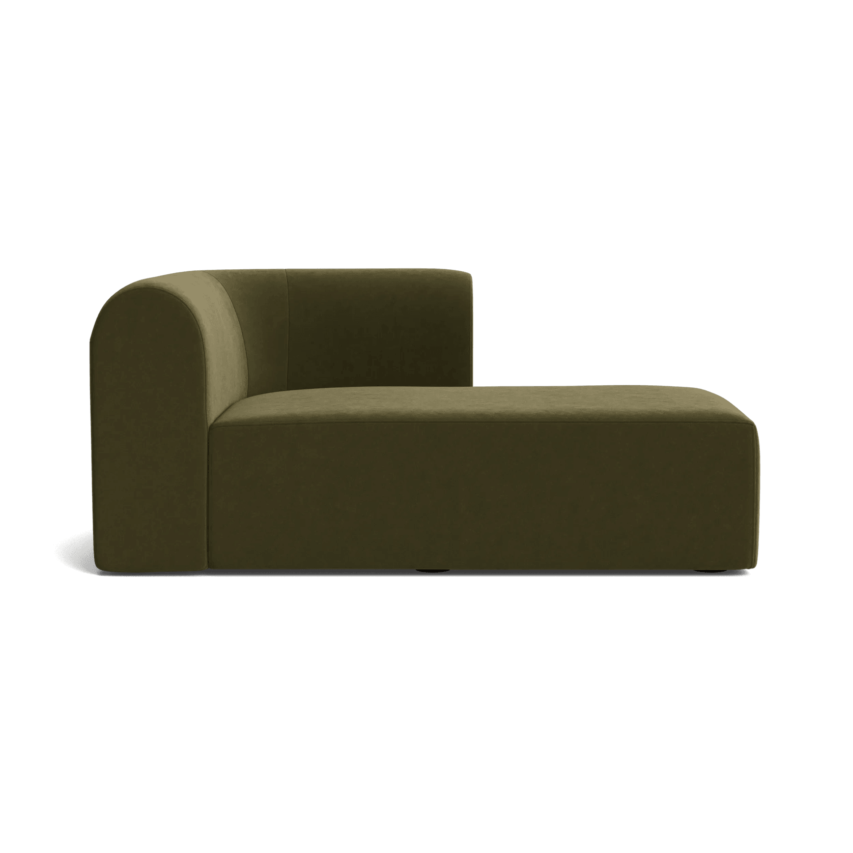 Berg Right Chaise Module - Eden Leaf gallery detail image