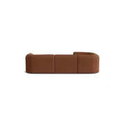 Berg LHF Closed Chaise Sofa - Corduroy Cocoa gallery detail image