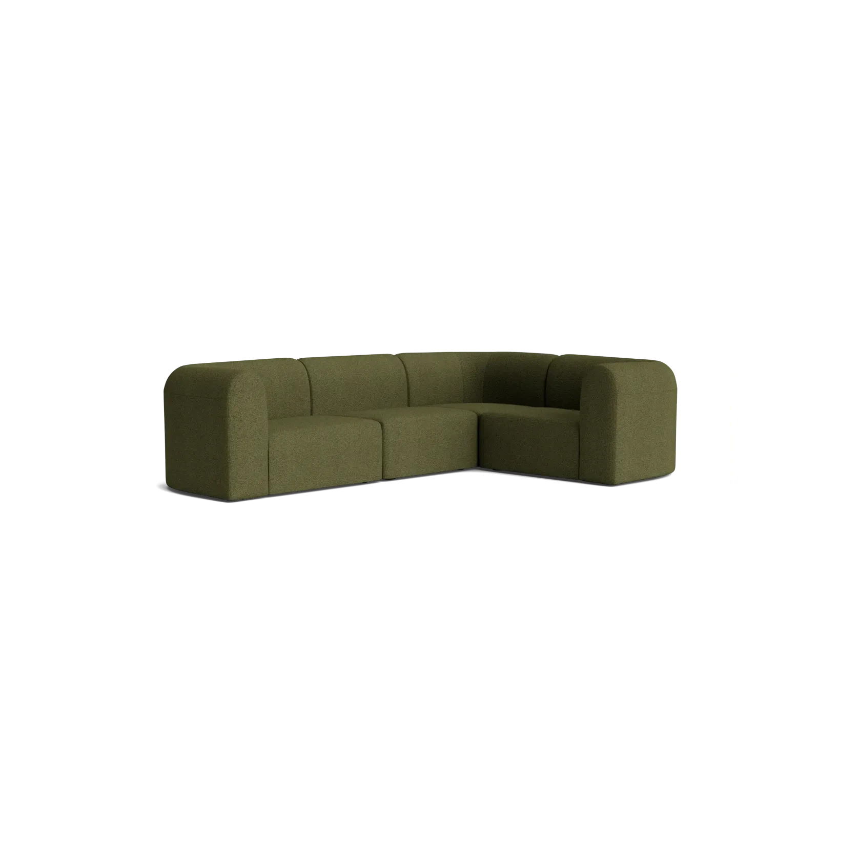 Berg RHF Closed Chaise Sofa - Copenhagen Forest gallery detail image