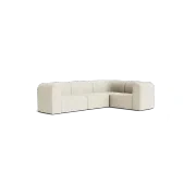 Berg RHF Closed Chaise Sofa - Copenhagen Grey gallery detail image