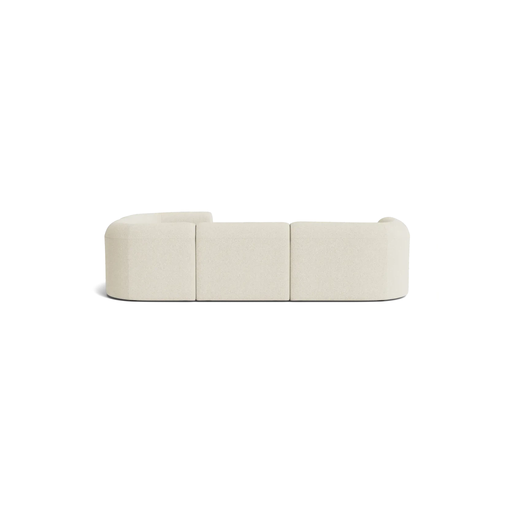 Berg RHF Closed Chaise Sofa - Copenhagen Grey gallery detail image