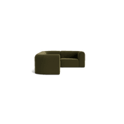 Berg RHF Closed Chaise Sofa - Eden Leaf gallery detail image