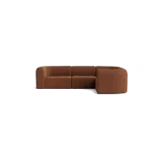 Berg RHF Closed Chaise Sofa - Corduroy Cocoa gallery detail image