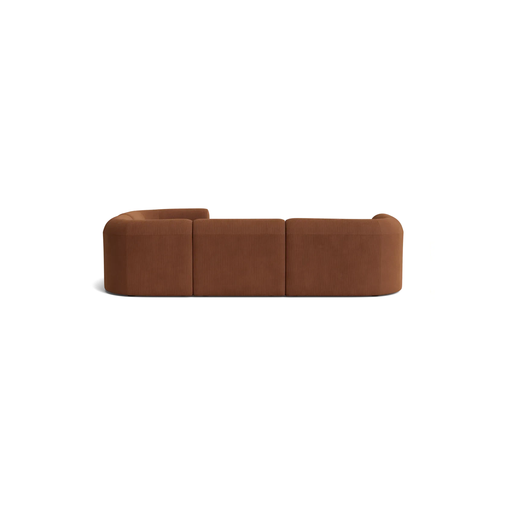 Berg RHF Closed Chaise Sofa - Corduroy Cocoa gallery detail image