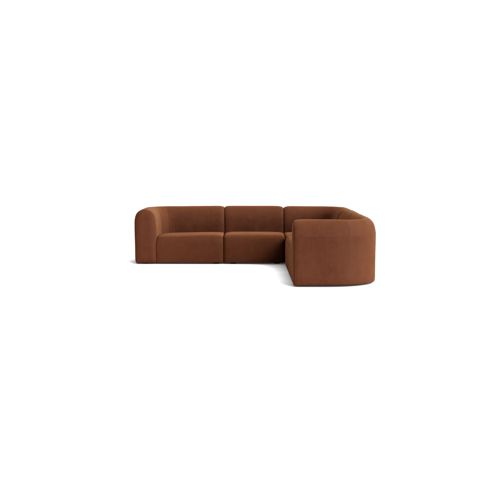 Berg Corner Sofa - Corduroy Cocoa gallery detail image