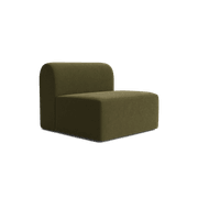 Berg Armless Middle Module - Eden Leaf gallery detail image