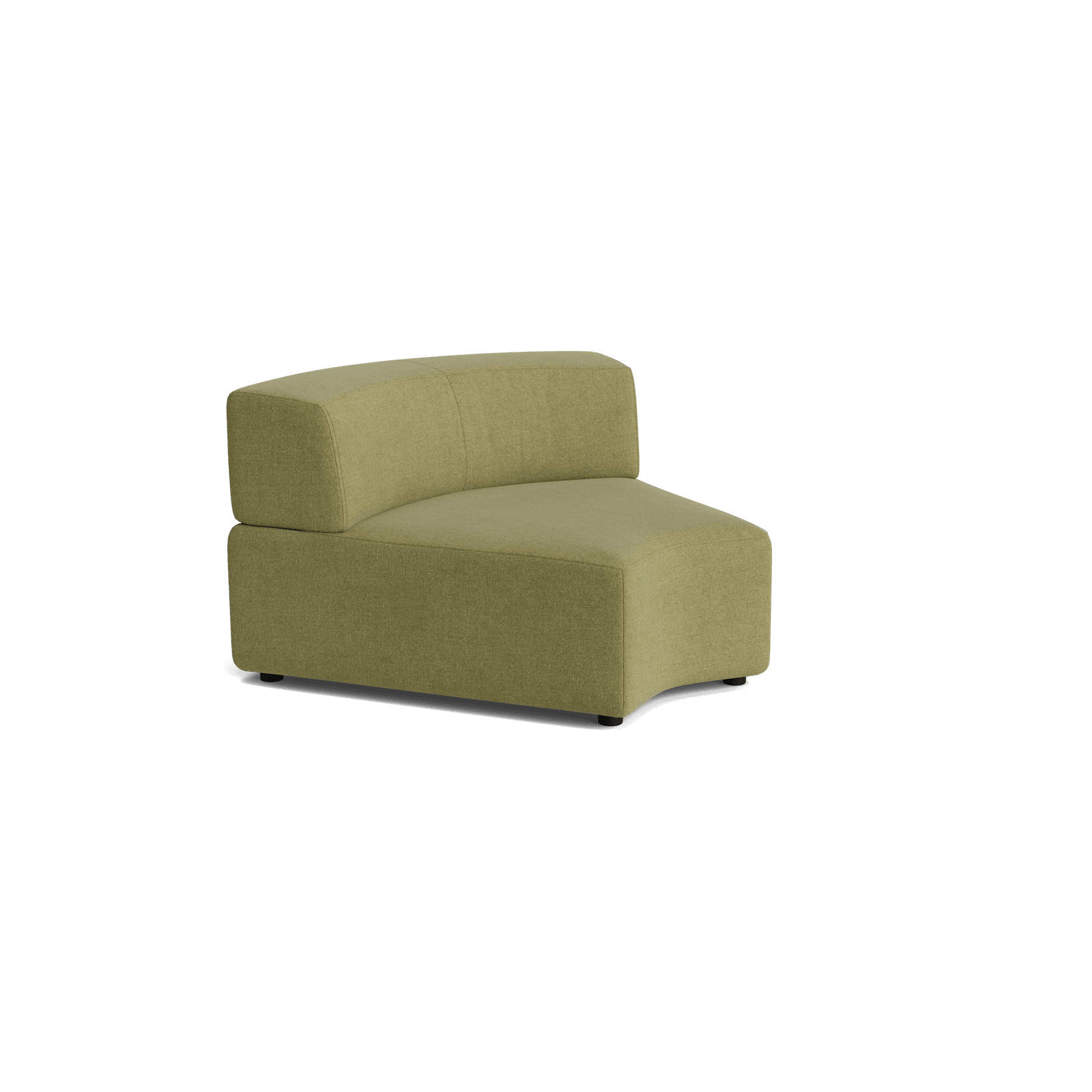 Stretch Angled Corner Module - Fossil Eucalyptus gallery detail image