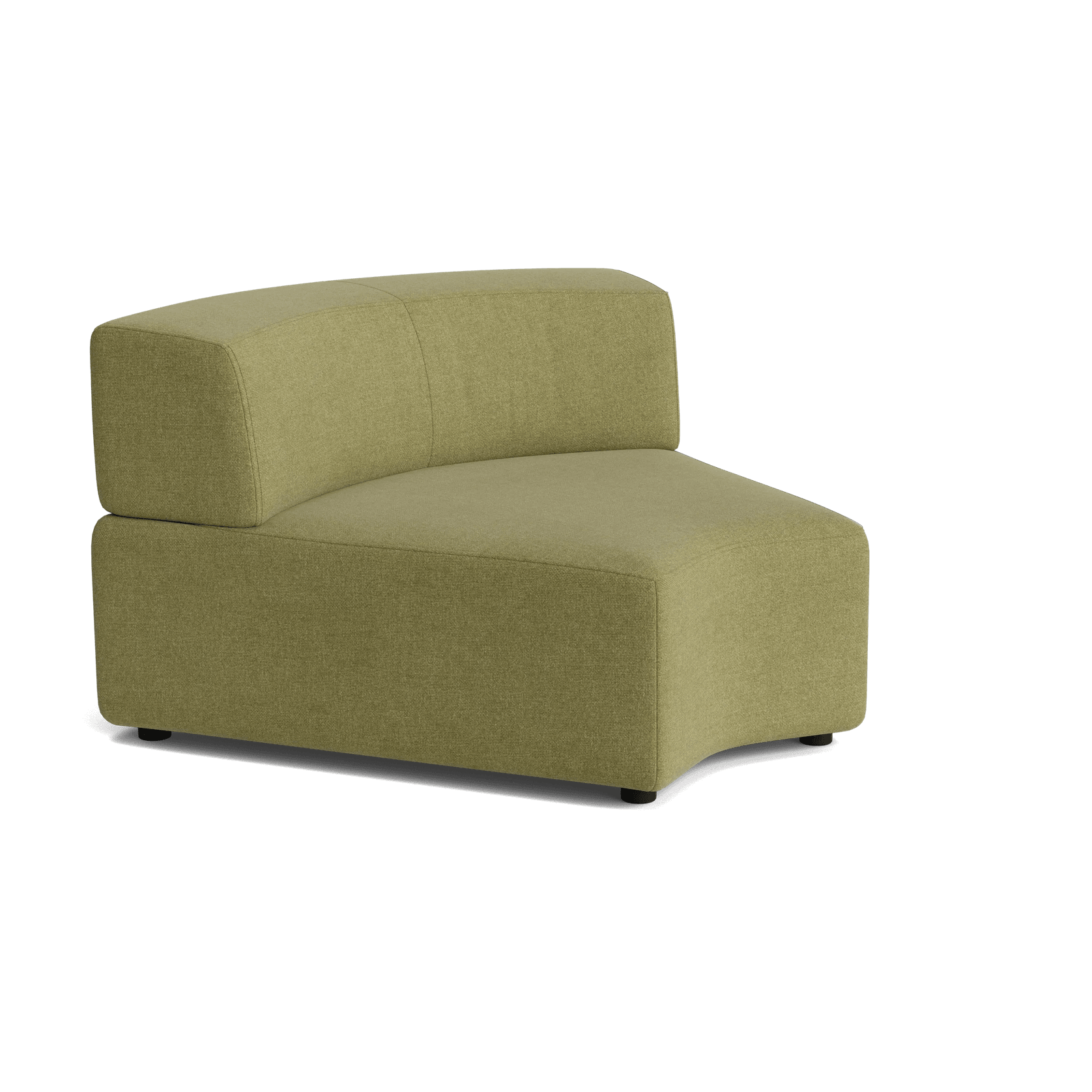 Stretch Angled Corner Module - Fossil Eucalyptus gallery detail image