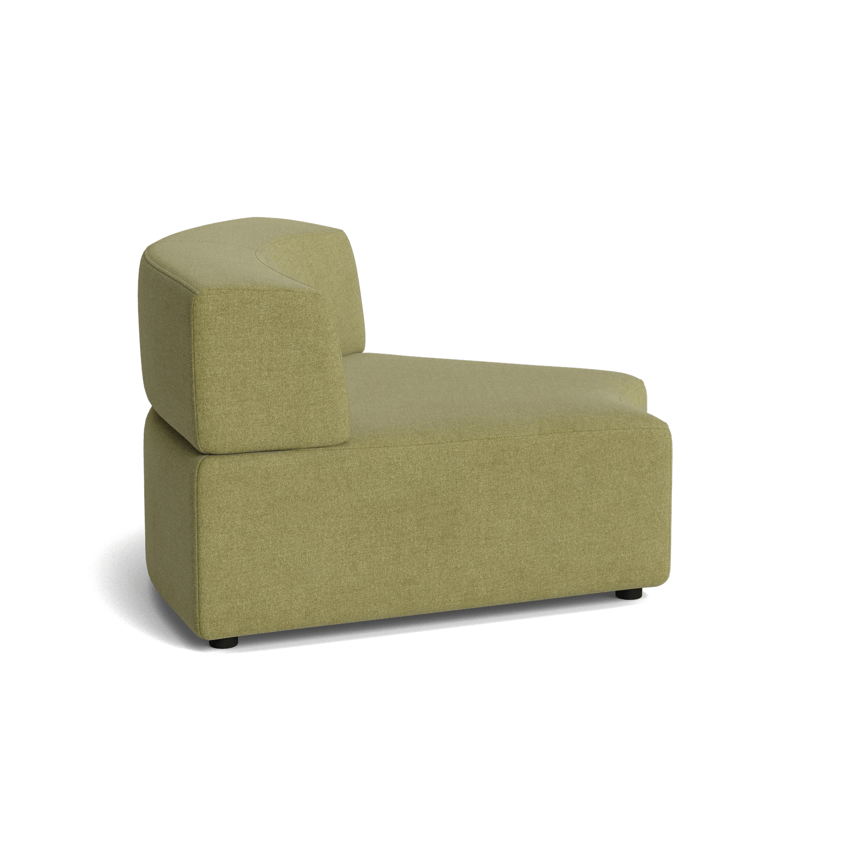 Stretch Angled Corner Module - Fossil Eucalyptus gallery detail image