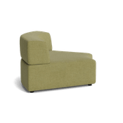 Stretch Angled Corner Module - Fossil Eucalyptus gallery detail image