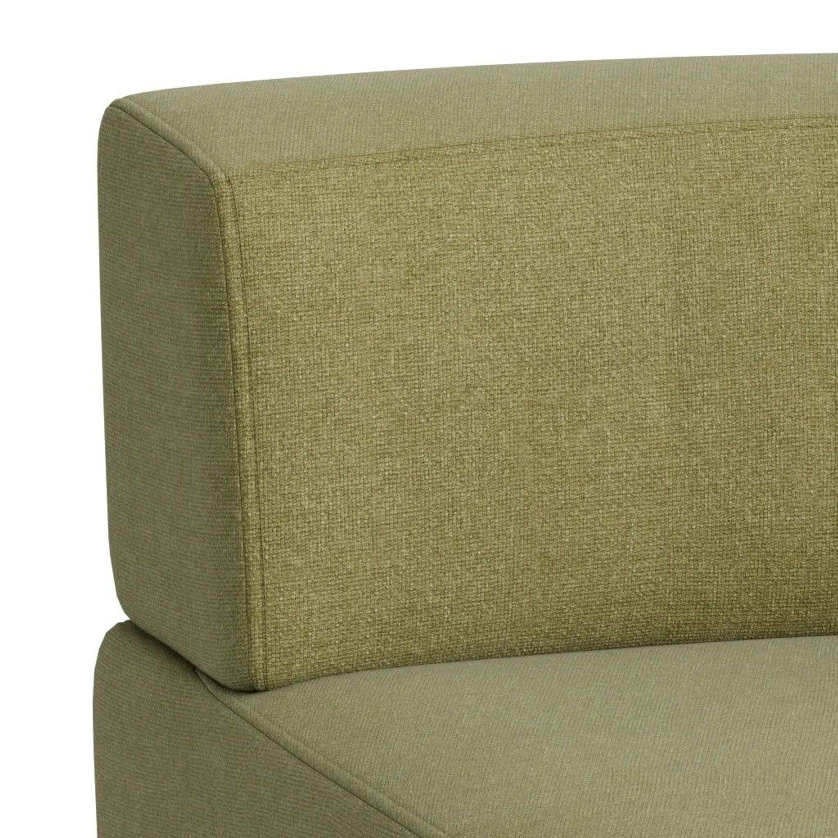 Stretch Angled Corner Module - Fossil Eucalyptus gallery detail image