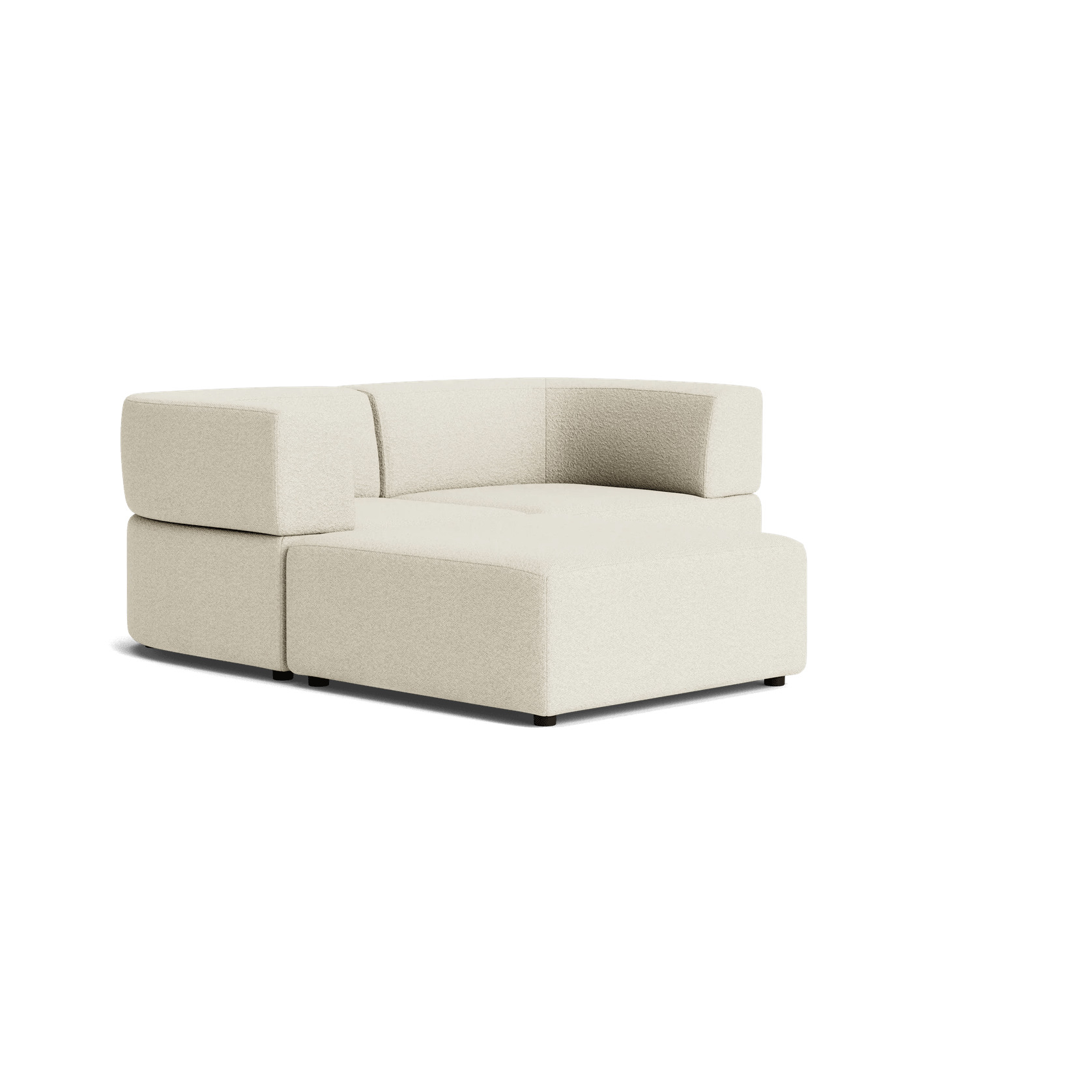 Stretch 3 Seater Chaise Sofa - Copenhagen Grey gallery detail image