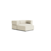 Stretch 3 Seater Chaise Sofa - Copenhagen Grey gallery detail image