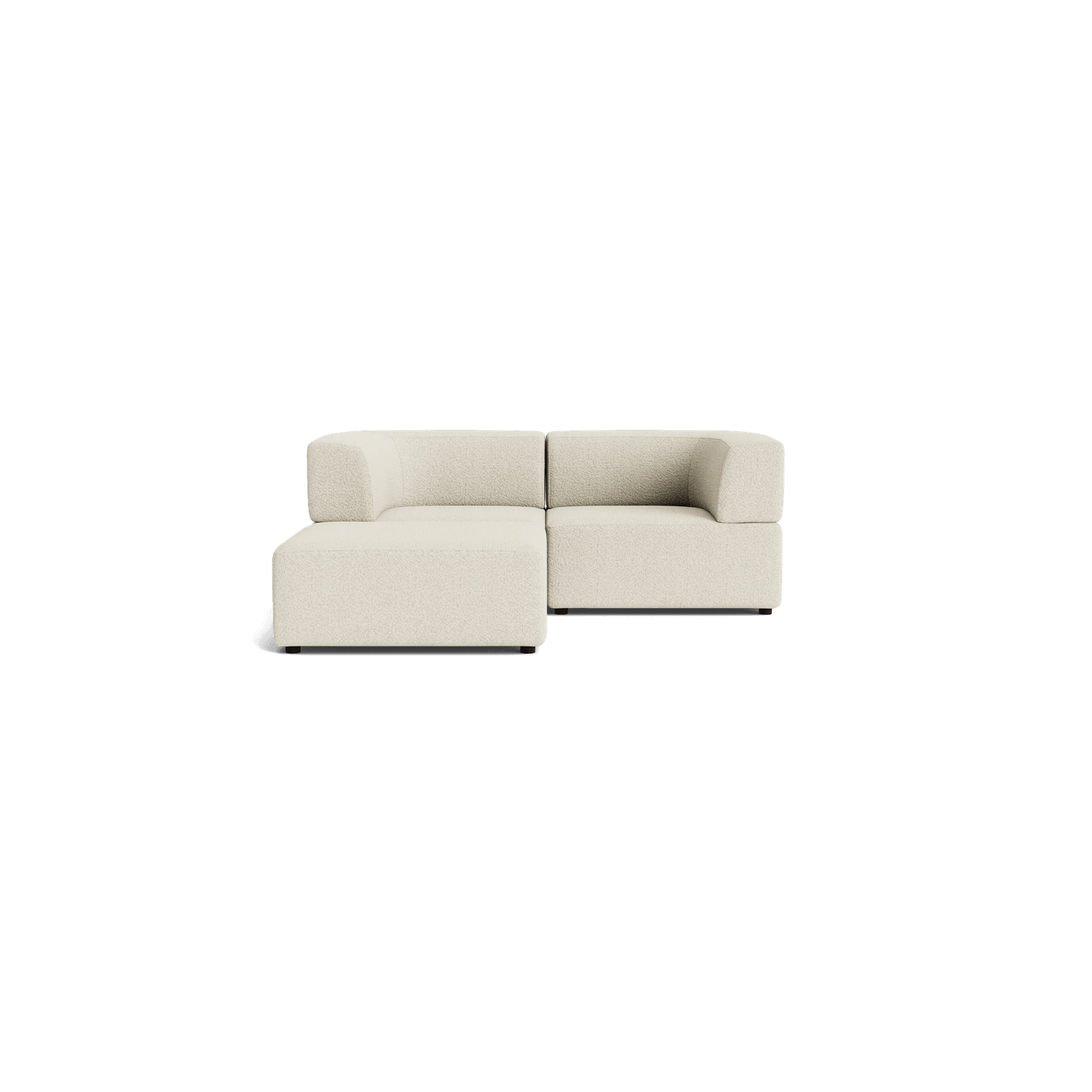 Stretch 3 Seater Chaise Sofa - Copenhagen Grey gallery detail image