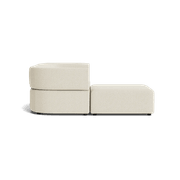 Stretch 3 Seater Chaise Sofa - Copenhagen Grey gallery detail image