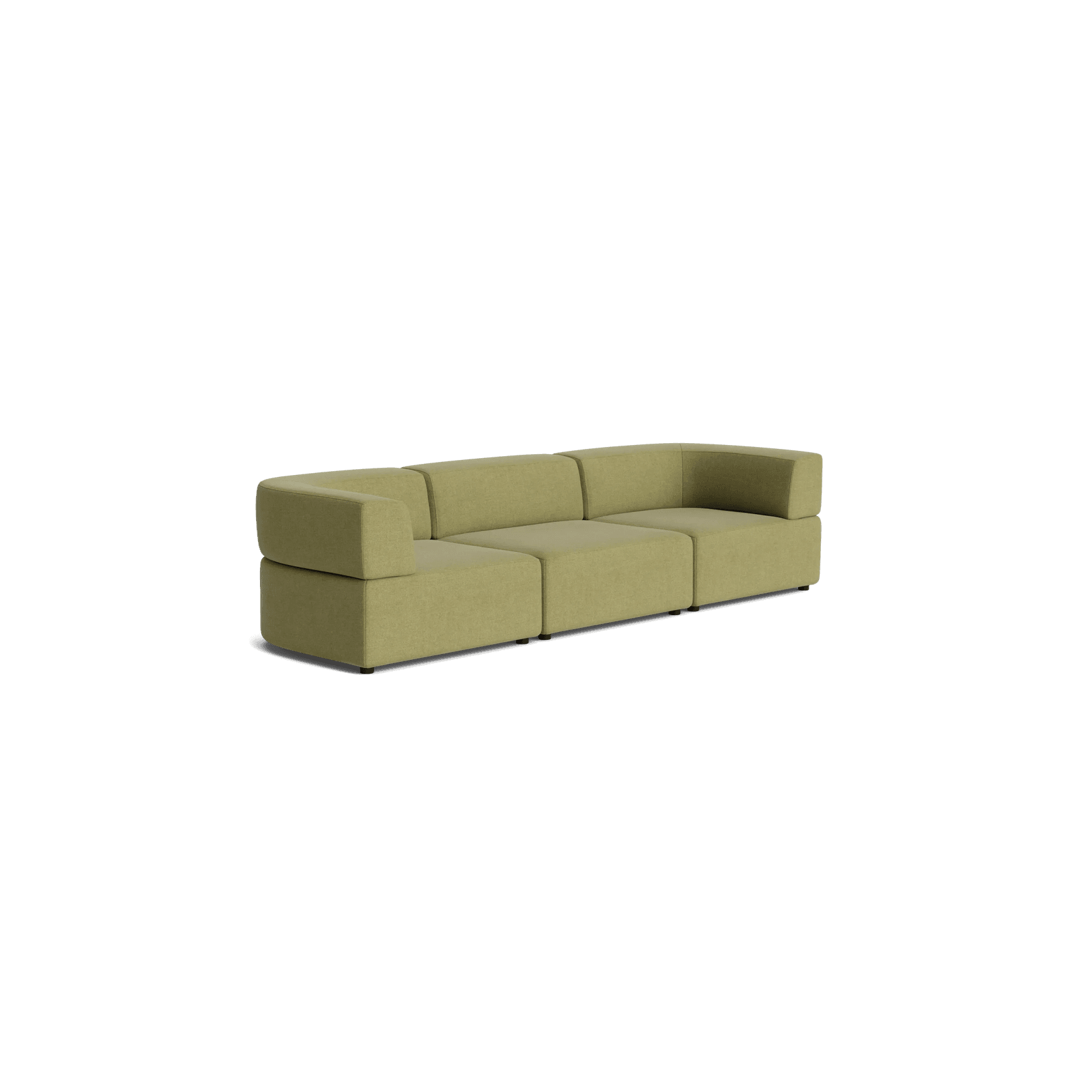 Stretch 4 Seater Sofa - Fossil Eucalyptus gallery detail image