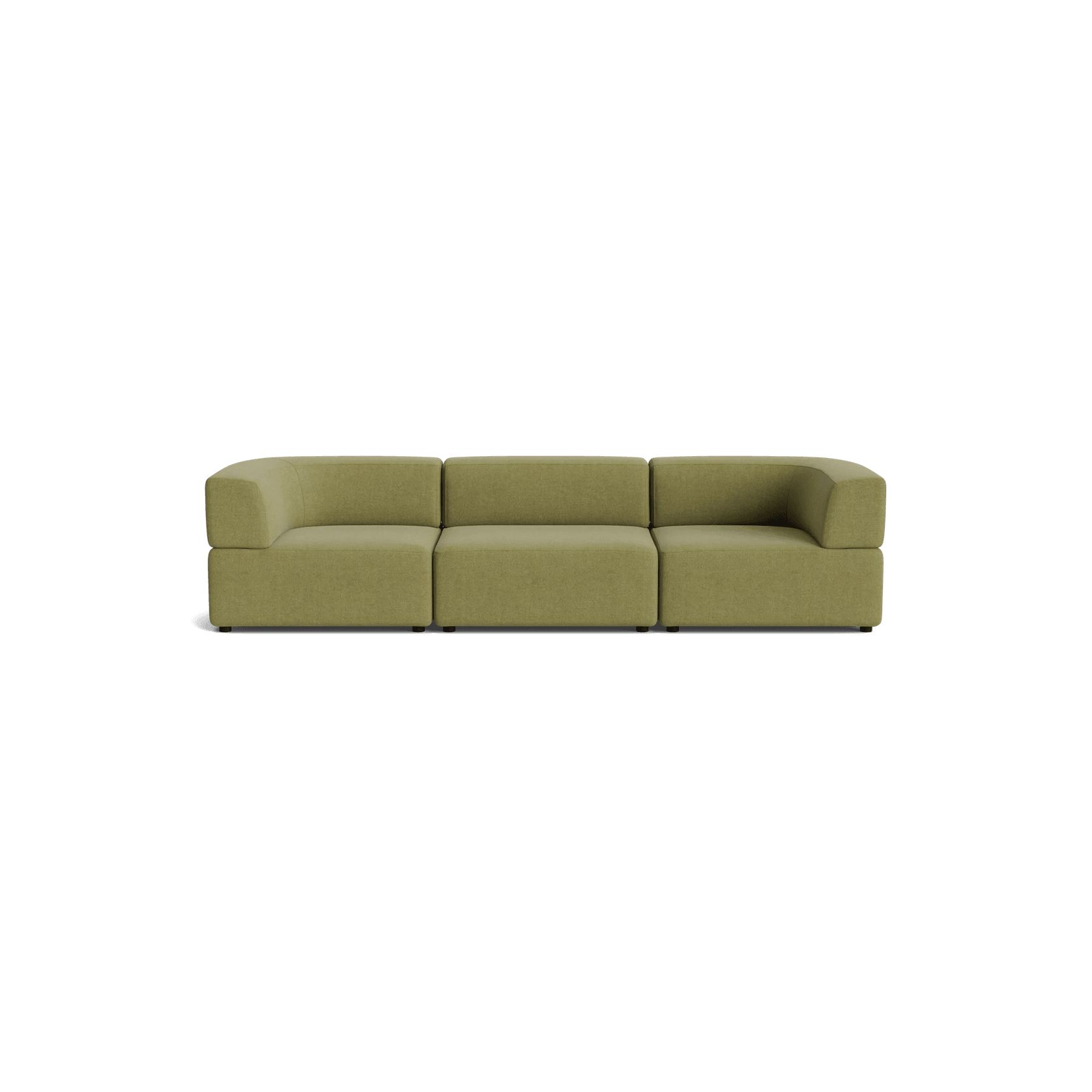 Stretch 4 Seater Sofa - Fossil Eucalyptus gallery detail image